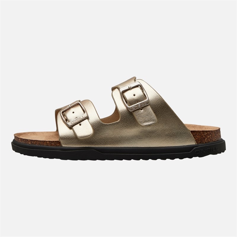 O'Neill Piger Haleiwa Dobbelt Spænde Sandaler Gold - Billede 2