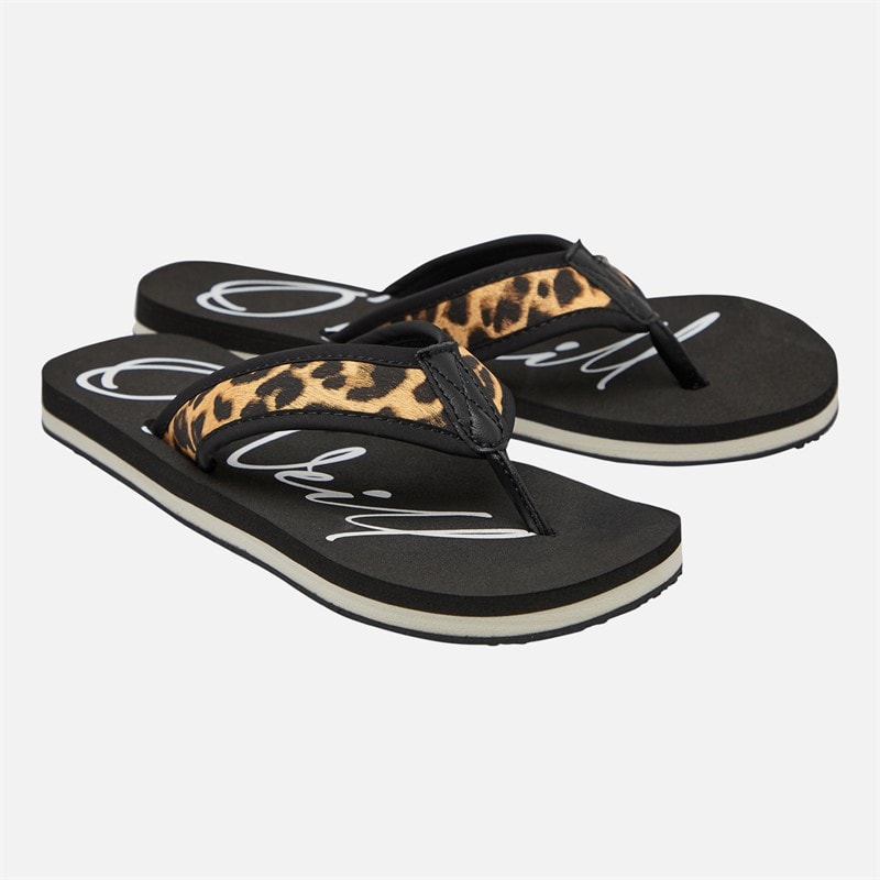 O'Neill Dame Jacky Flip Flops Leopard - Billede 2