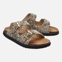O'Neill Piger Junior Haleiwa Dobbelt Spænde Sandaler Leopard