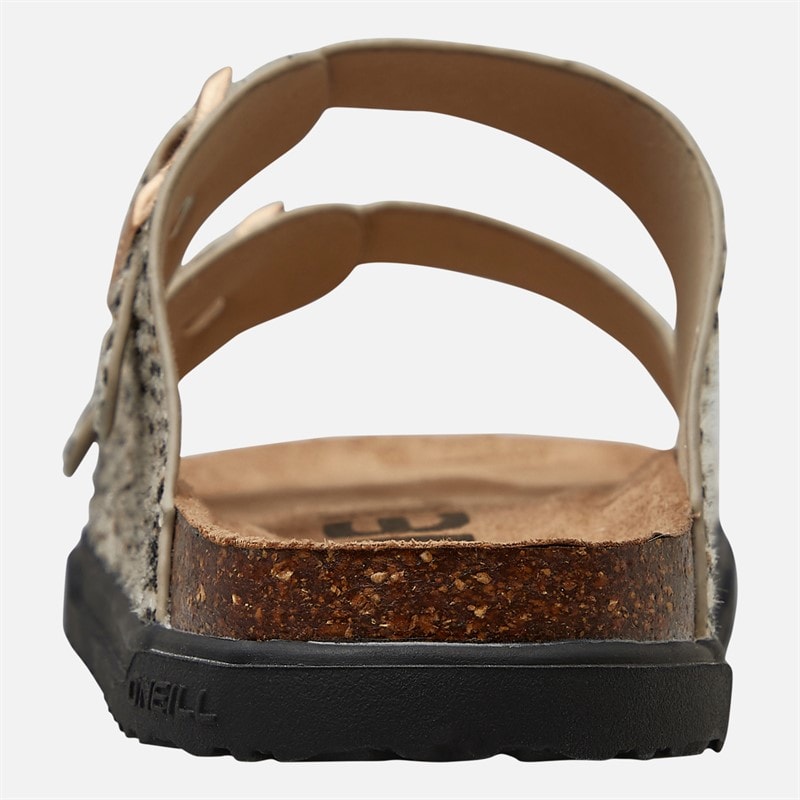 O'Neill Piger Junior Haleiwa Dobbelt Spænde Sandaler Leopard - Billede 4