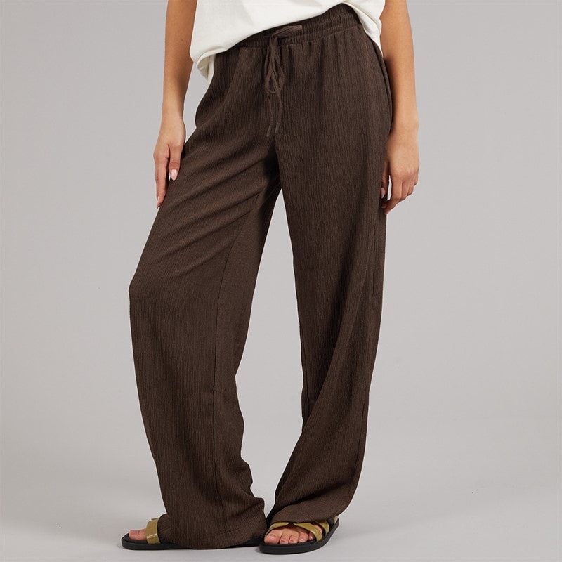 Only Dame vide ben bukser Chocolate Brown