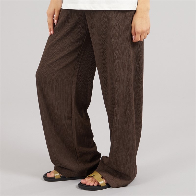 Only Dame vide ben bukser Chocolate Brown - Billede 3