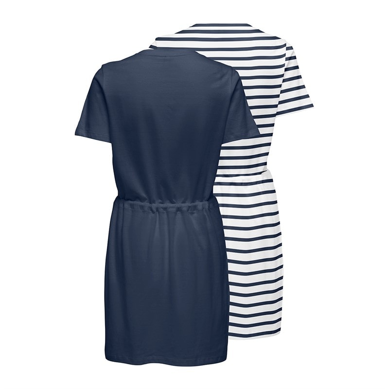 Only Dame to pak jersey kjoler navy blazer - Billede 2