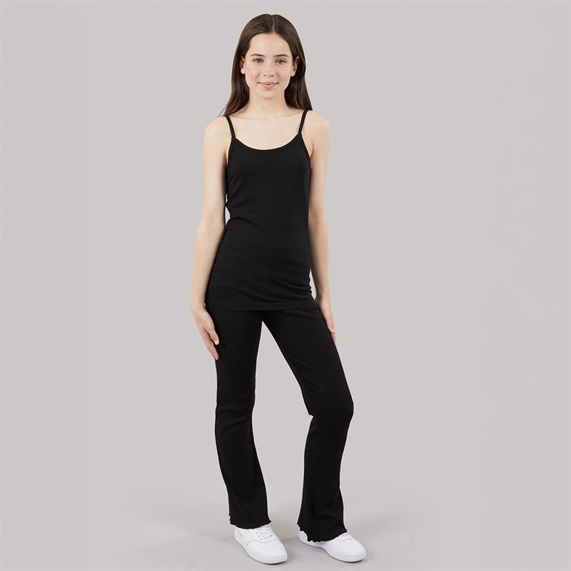 Only Piger Ava Vest Top Sort - Billede 3