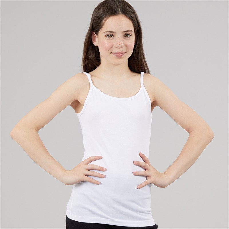 Only Piger Ava Vest Top Hvid