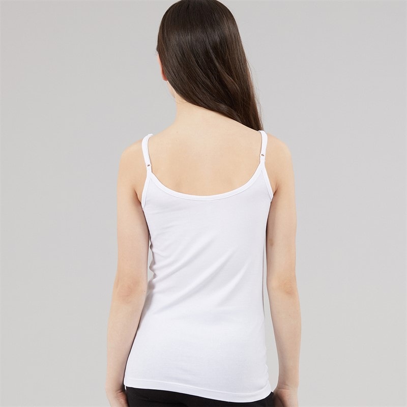 Only Piger Ava Vest Top Hvid - Billede 2