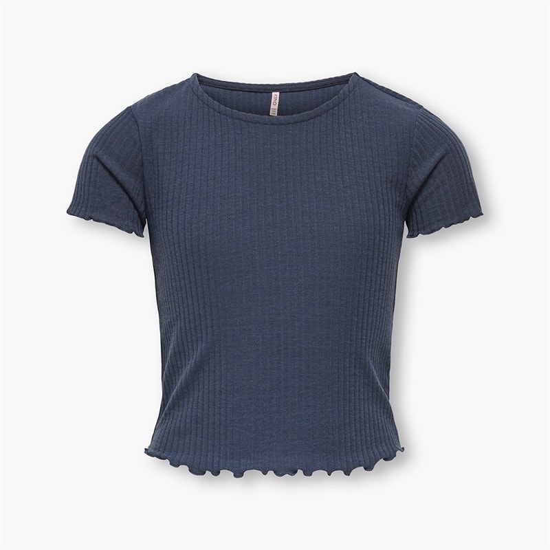 Only Piger Nella T Shirt Ombre Blue - Billede 3