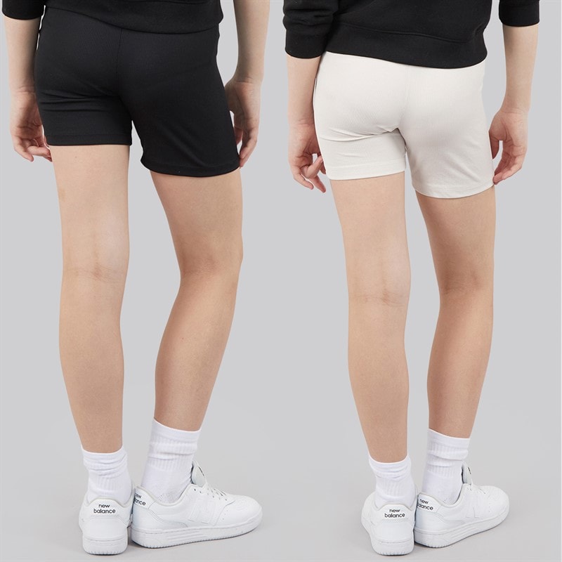 Only Piger Clare To Pak Cykel Shorts Mauve Chalk - Billede 2