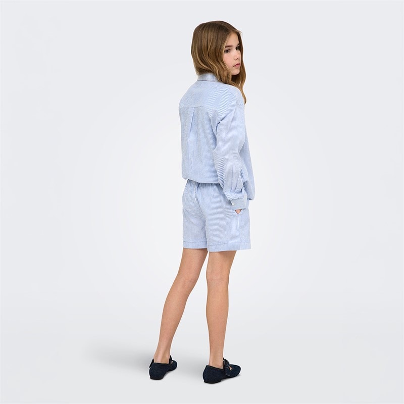 Only Piger Milla Liv Shorts Cloud Dancer - Billede 2