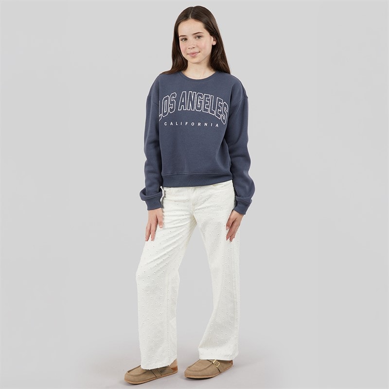 Only Piger sweatshirt sweatshirt Ombre Blue - Billede 3