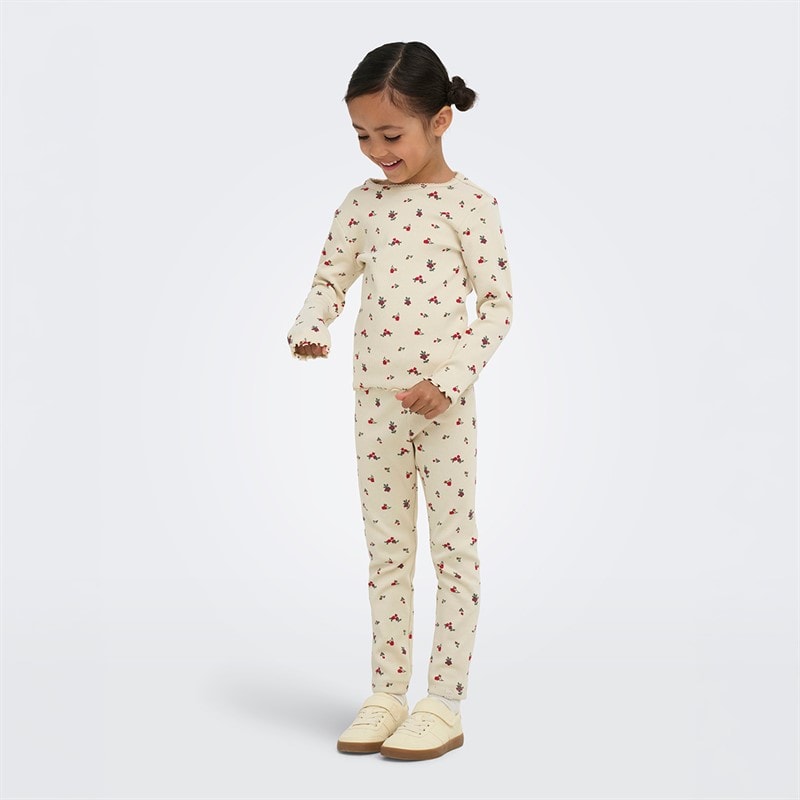Only Piger Mini Trinny Top Birch - Billede 2