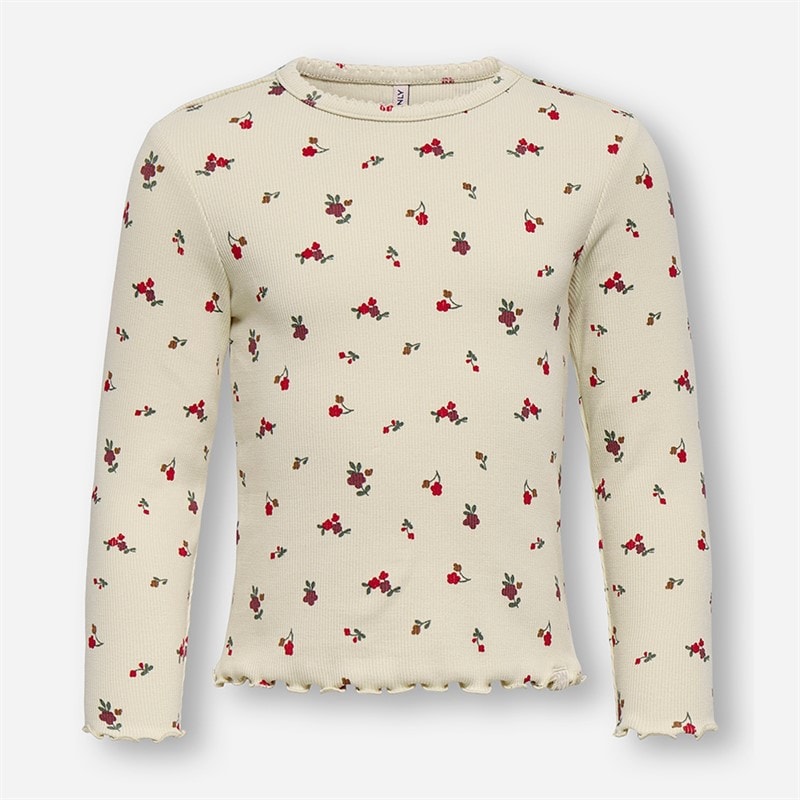 Only Piger Mini Trinny Top Birch - Billede 3