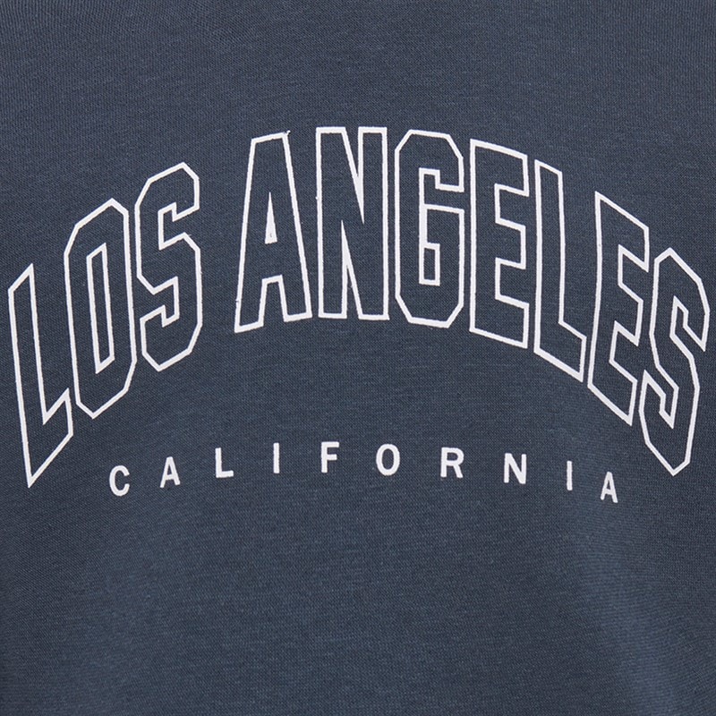 Only Piger Mini Sweat Sweatshirt Ombre Blue - Billede 3