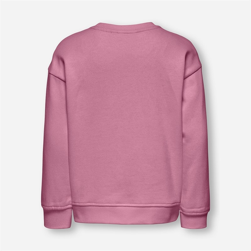 Only Piger Mini Gerbera Life Sweatshirt Mauve Orchid - Billede 2