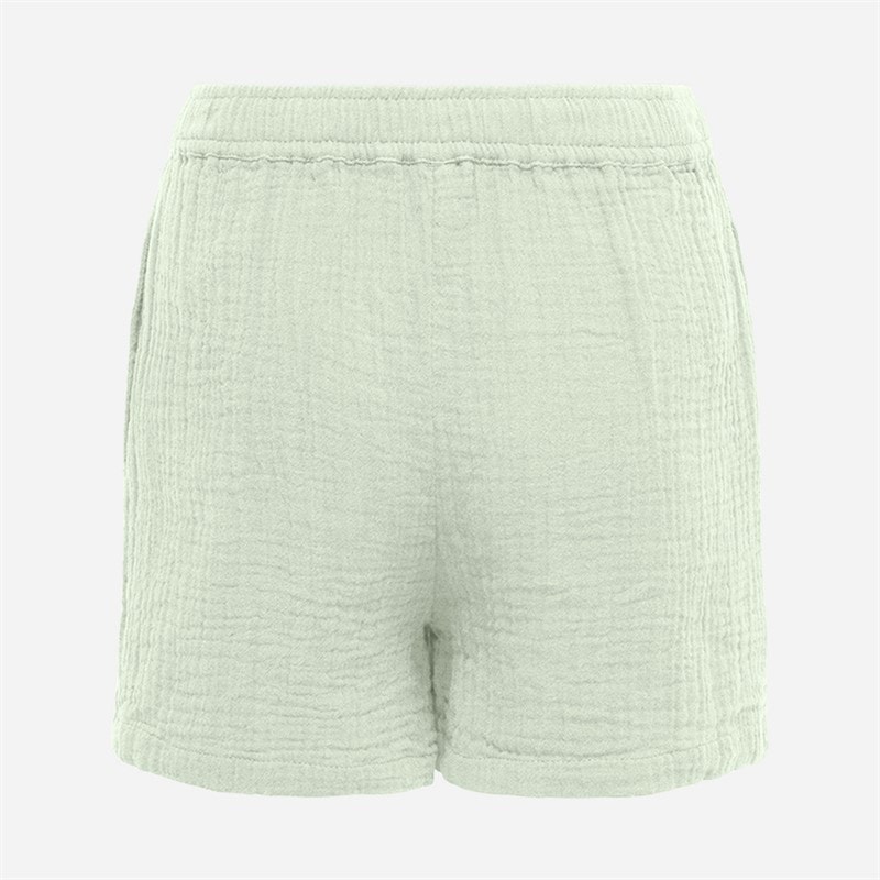 Only Piger Thyra Liv Streng Shorts Aqua Foam - Billede 2