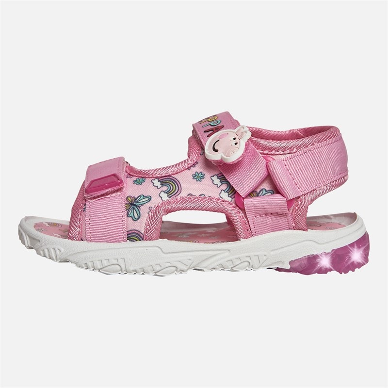 Peppa Pig Piger Doodle Light Up Sandaler Lyserød - Billede 2