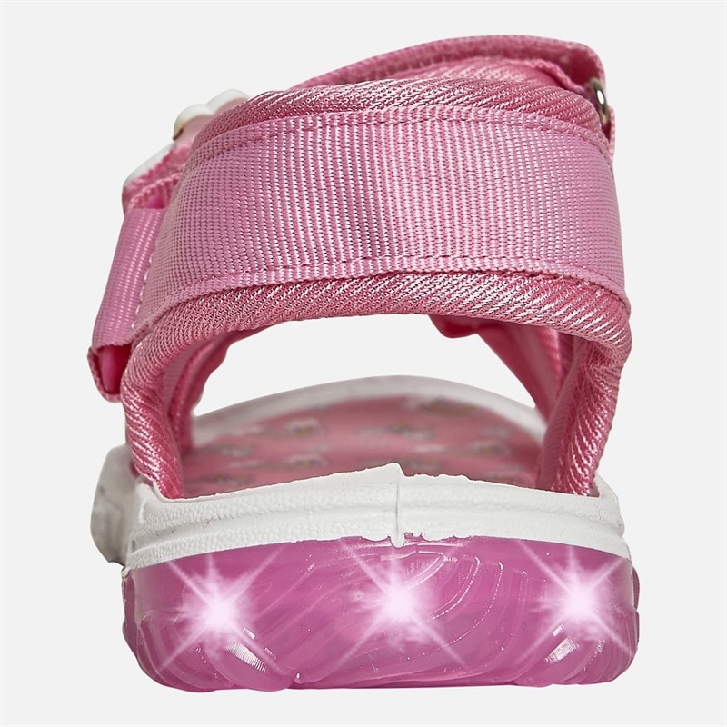 Peppa Pig Piger Doodle Light Up Sandaler Lyserød - Billede 4