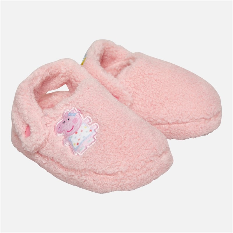Peppa Pig Piger Hayle Fuld Borg Hjemmesko Pink