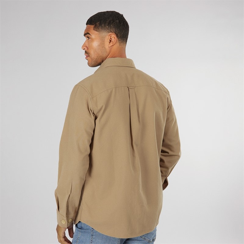 PRODUKT Herre Dean Ensfarvet Overshirt Stentøj - Billede 2