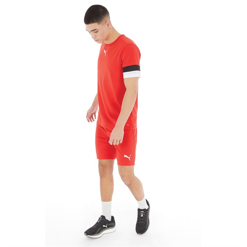 Puma Herre teamRISE Sport træningsshorts Rød - Billede 4