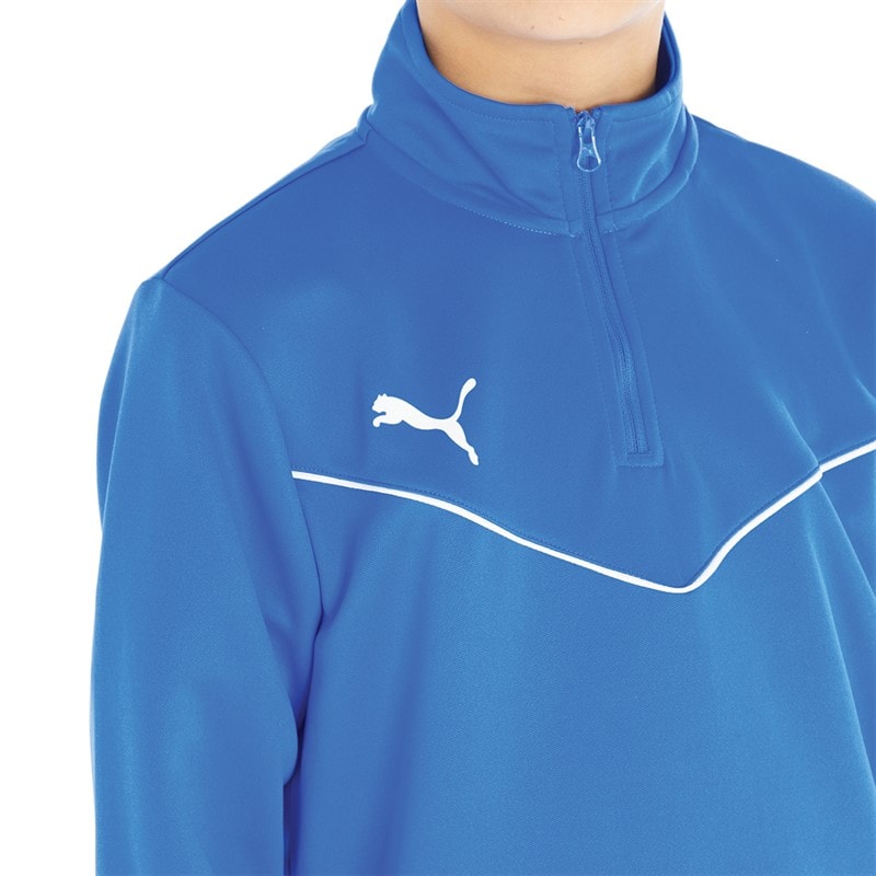Puma Drenge teamRISE Sport træningstrøjer Blå - Billede 3