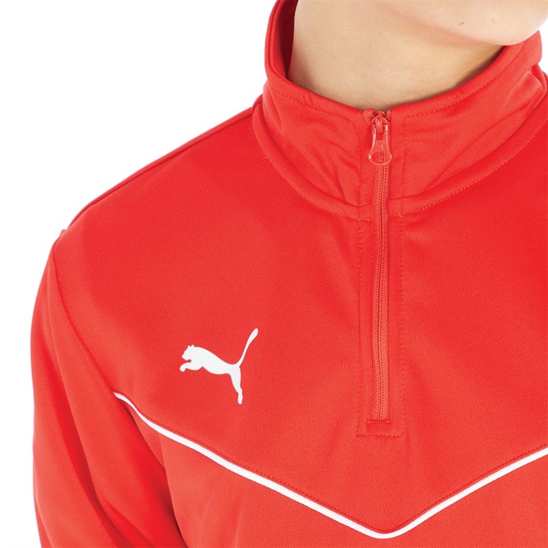 Puma Drenge teamRISE Sport træningstrøjer Rød - Billede 3