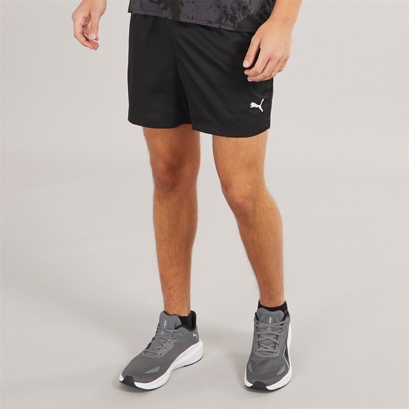 Puma Herre Essentials Lille Logo 5 Tommer Vævede Shorts Puma Sort - Billede 1