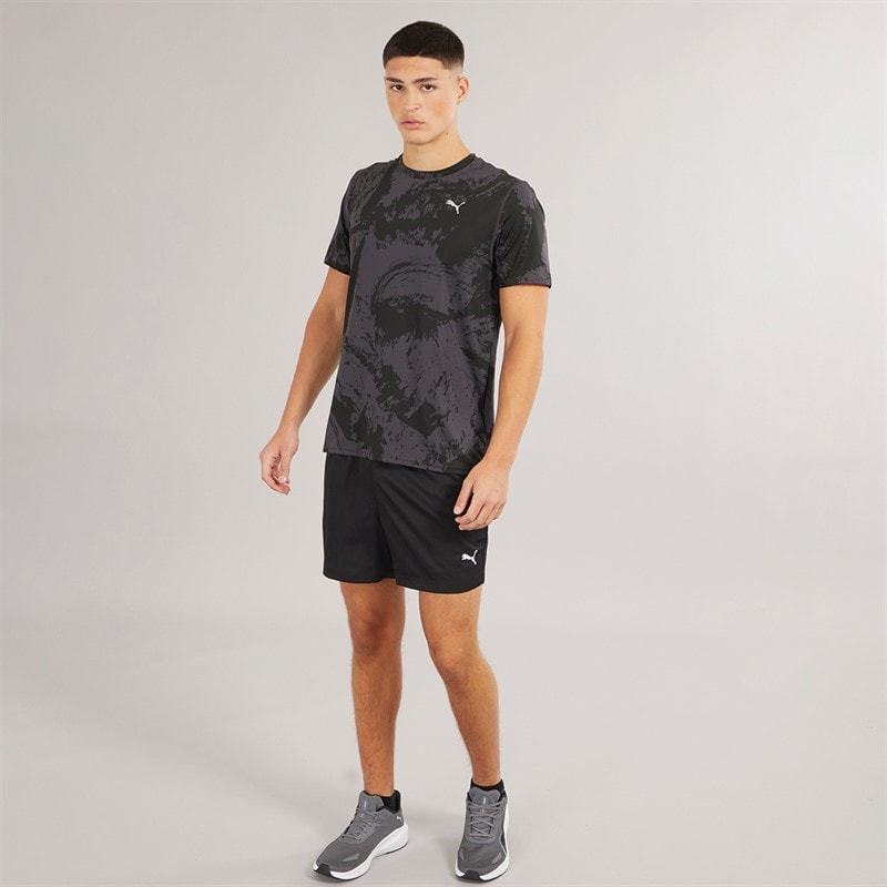 Puma Herre Essentials Lille Logo 5 Tommer Vævede Shorts Puma Sort - Billede 4