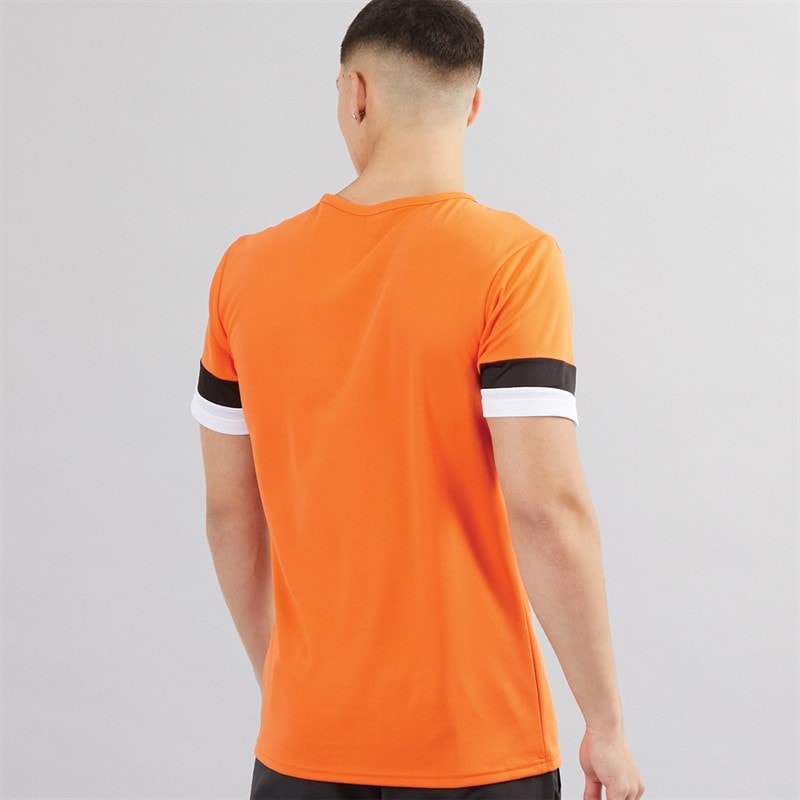 Puma Herre teamRISE Trænings T-shirt Golden Poppy/Puma Sort/Puma Hvid - Billede 2