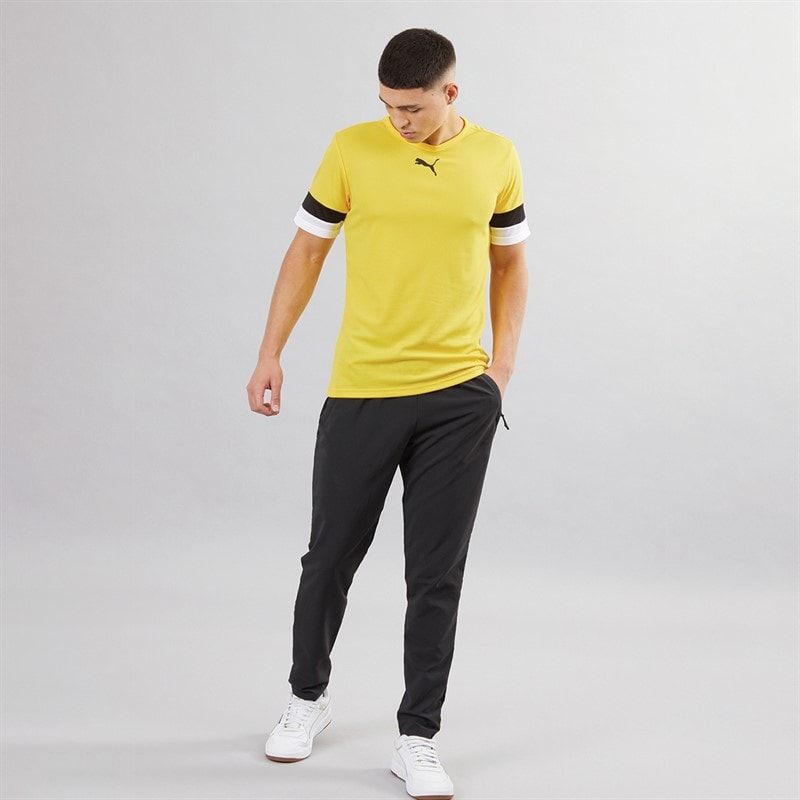 Puma Herre teamRISE Fodboldtrøjer Gul - Billede 3