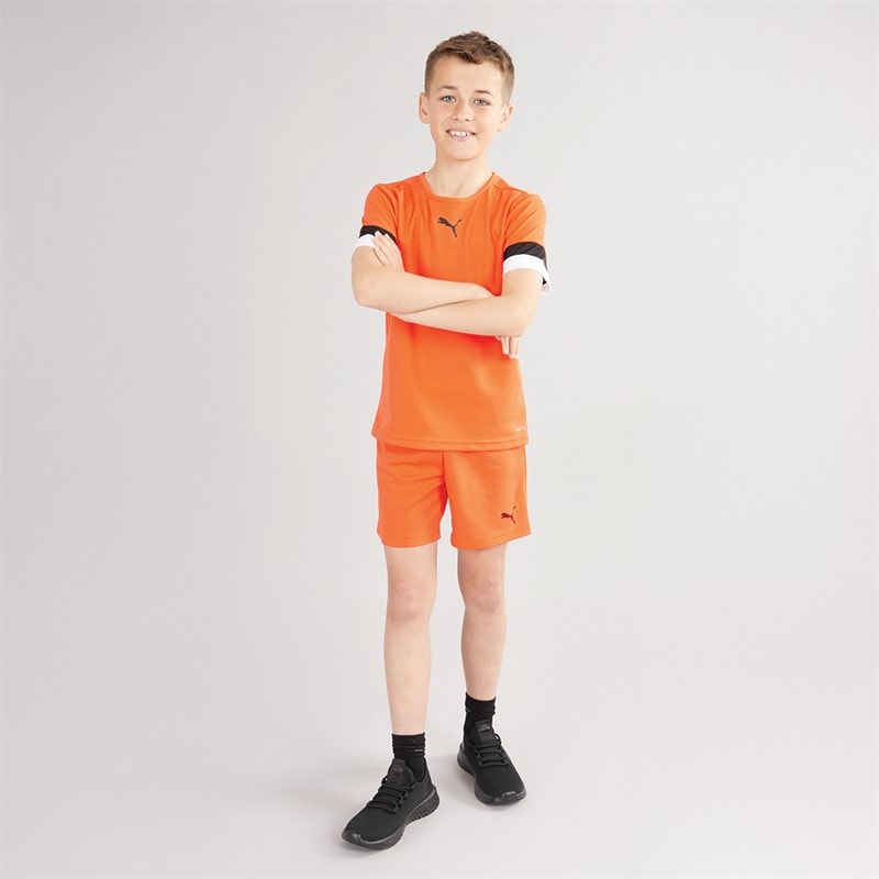 Puma Drenge teamRISE Fodboldtrøjer orange - Billede 3
