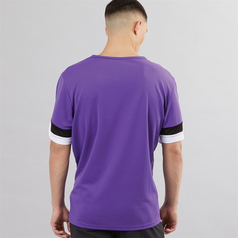 Puma Herre teamRISE Trænings T-shirt Prism Violet/Puma Sort/Puma Hvid - Billede 2