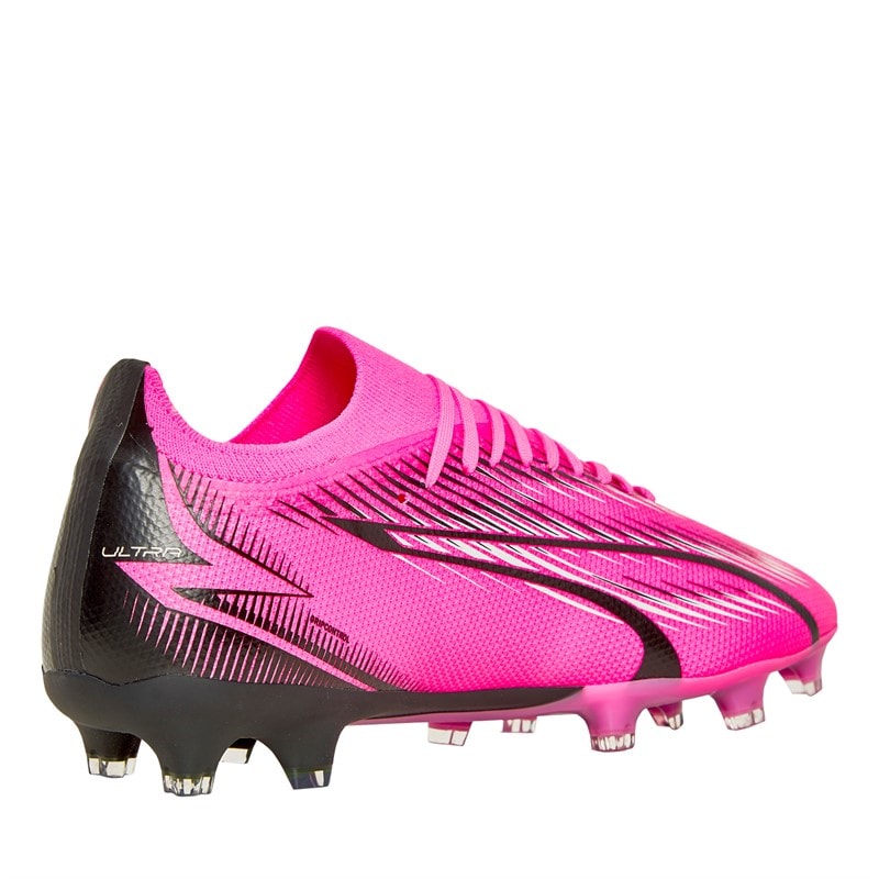 Puma Fodboldstøvler til Herre Ultra Match FG/AG Fast/Kunstgræs Gift Pink - Billede 5