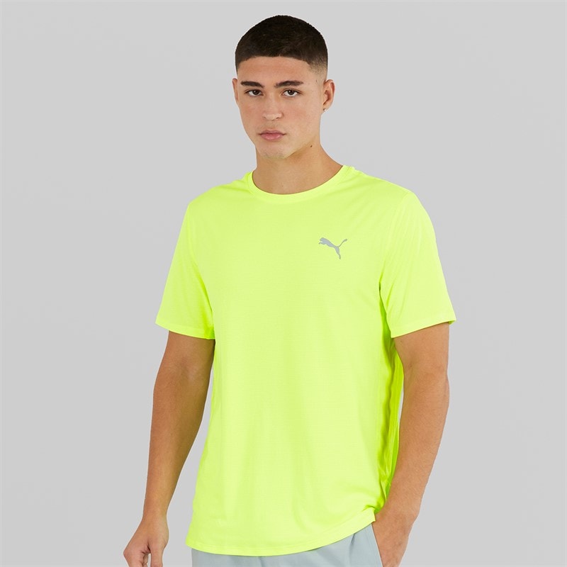Puma Herre Run Favorite Velocity Løbe Top Fizzy Apple - Billede 1