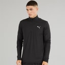 Puma Herre Run Favorite 1/4 Zip Løbe Tøj Puma Sort