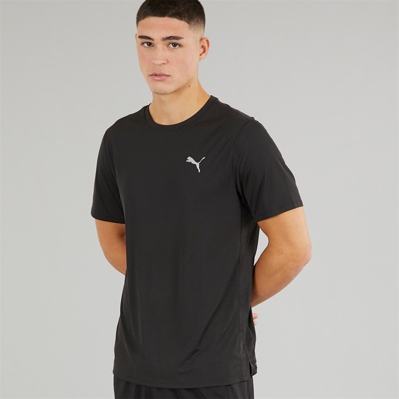 Puma Herre Run Favorit Velocity Løbe Top Puma Sort - Billede 1