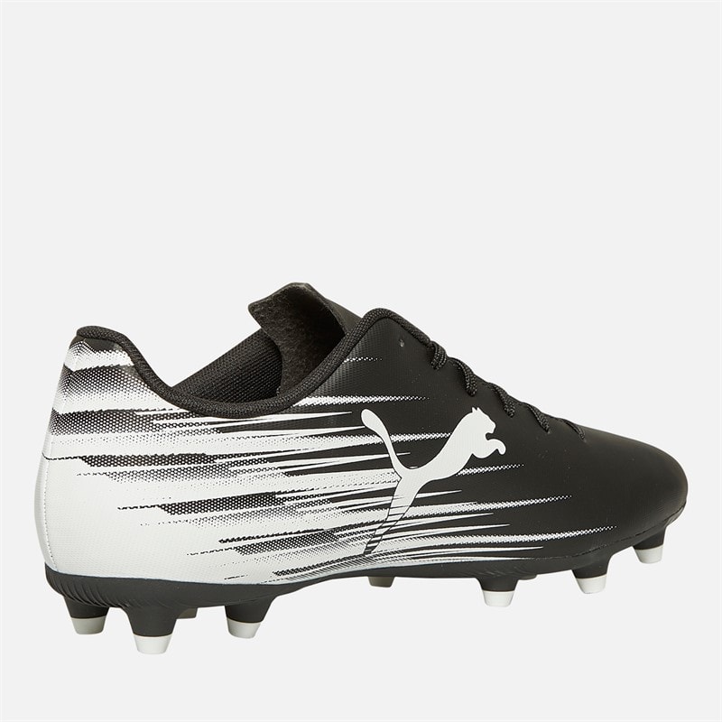 Puma Herre Attacanto II FG/AG Faste / Kunstige Underlag Fodboldstøvler Puma Sort / Puma Hvid - Billede 5