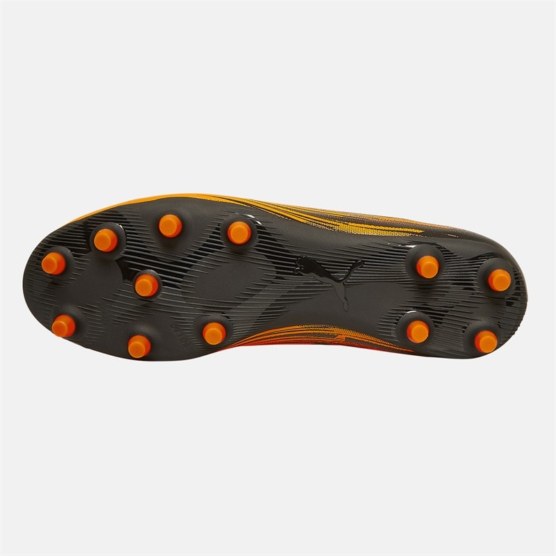 Puma Herre Attacanto II FG/AG Fast / Kunstgræs Fodboldstøvler Heat Fire / Puma Black - Billede 2