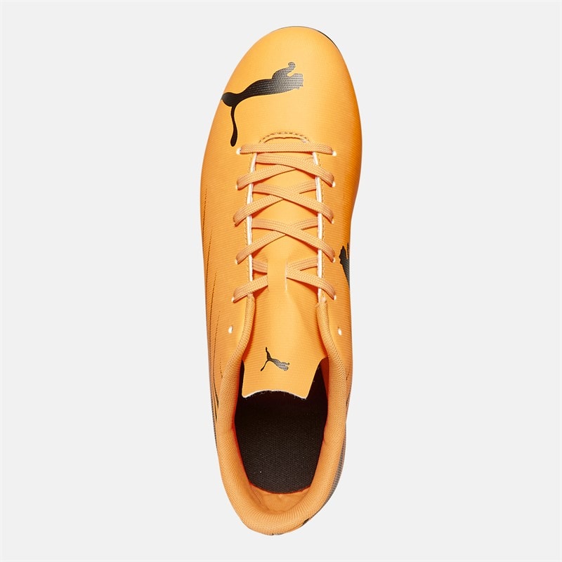 Puma Herre Attacanto II FG/AG Fast / Kunstgræs Fodboldstøvler Heat Fire / Puma Black - Billede 4