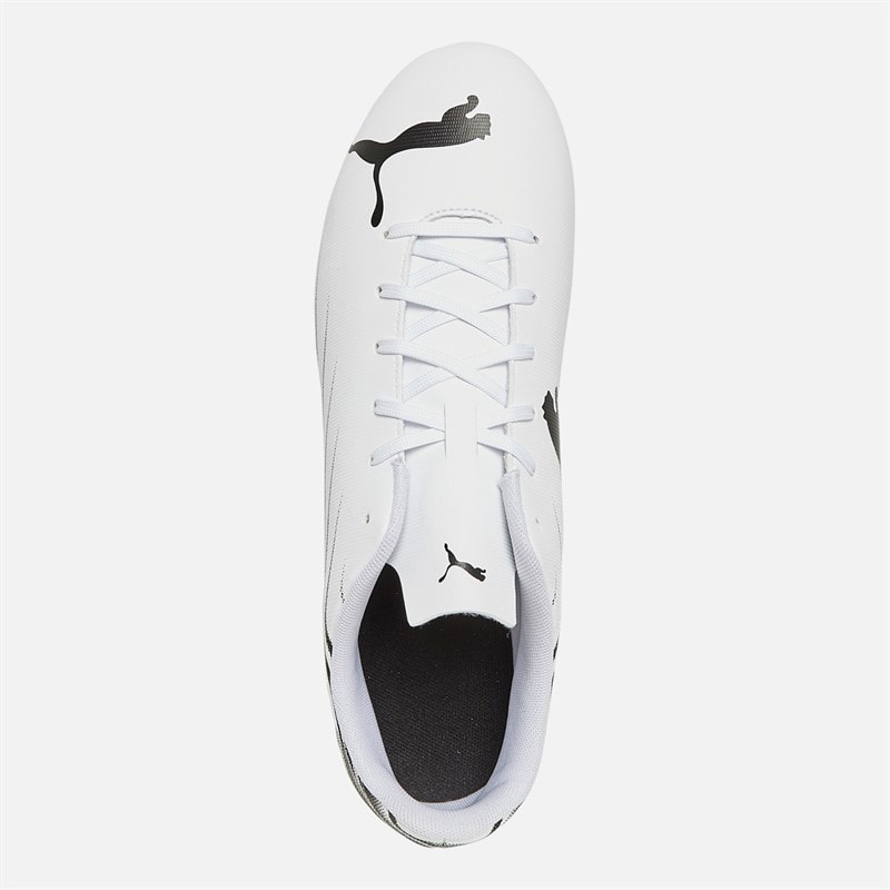 Puma Herre Attacanto II FG/AG Fast / Kunstgræs Fodboldstøvler Puma Hvid / Puma Sort - Billede 4
