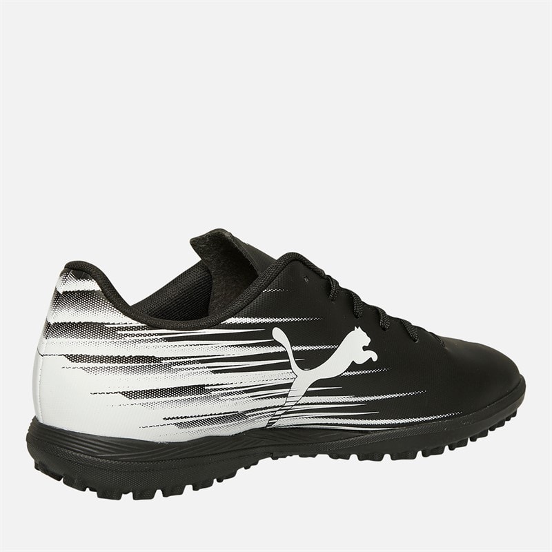 Puma Herre Attacanto II TT Astro Fodboldstøvler Puma Sort/Puma Hvid - Billede 5