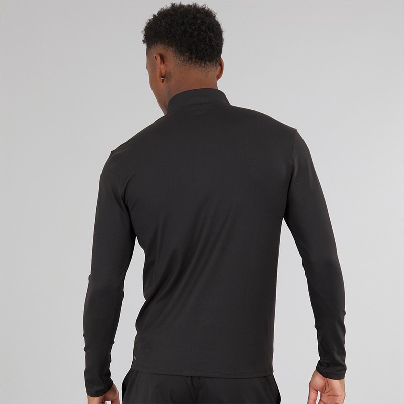 Puma Herre Træning Slim Fit 1/4 Lynlås Puma Sort - Billede 2