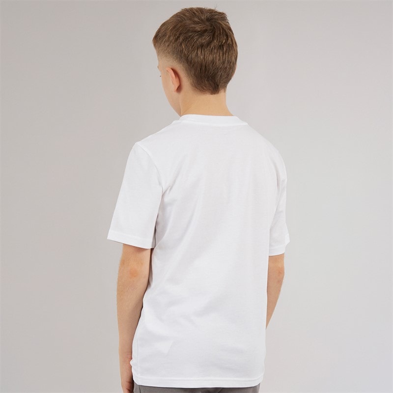 Puma Drenge Grafisk Camo T-shirt Puma White - Billede 2