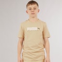 Puma Drenge Grafik T-shirt Putty
