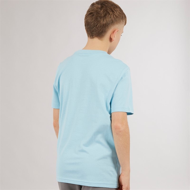 Puma Drenge Grafik T-shirt Aqua - Billede 2