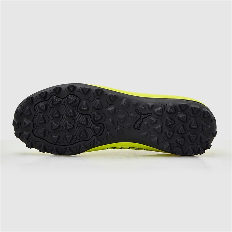 Puma Drenge Finesse Sneløse TF Astro Fodboldstøvler Yellow Alert - Billede 3