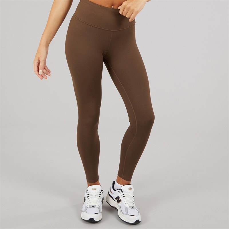 Puma Dame Træn Høj Talje Trænings Tights Leggings Espresso Brown - Billede 3