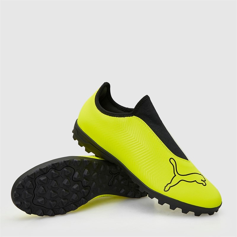 Puma Herre Finesse snøreløse TF Astro Fodboldstøvler Yellow Alert