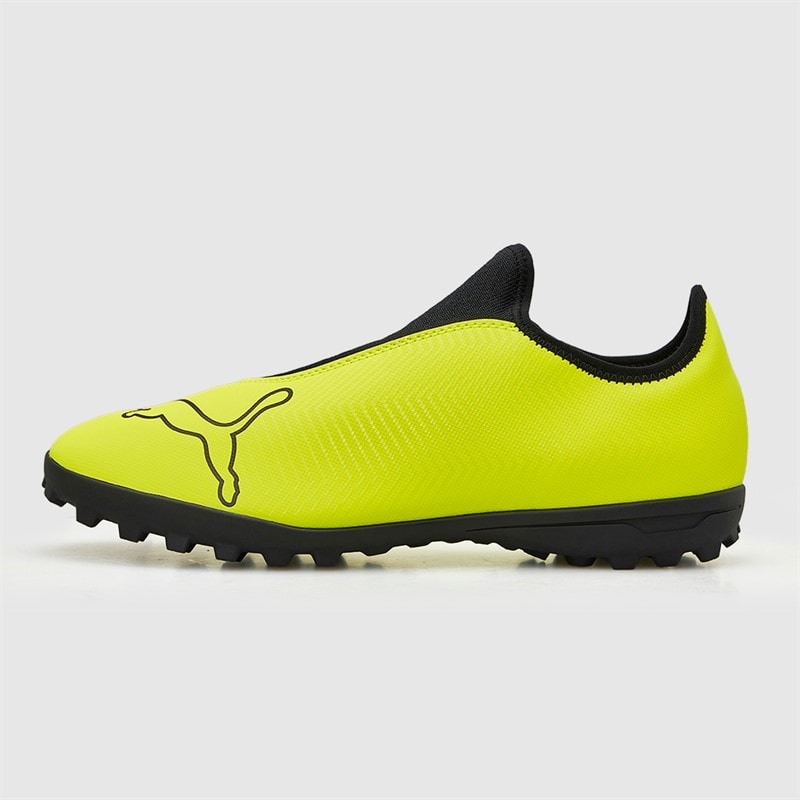 Puma Herre Finesse snøreløse TF Astro Fodboldstøvler Yellow Alert - Billede 2