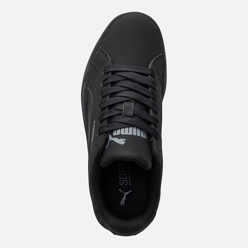 Puma Junior Smash Vulc Træningssko Sort/Grå - Billede 4